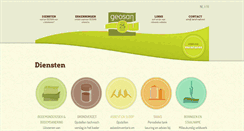 Desktop Screenshot of geosan.be